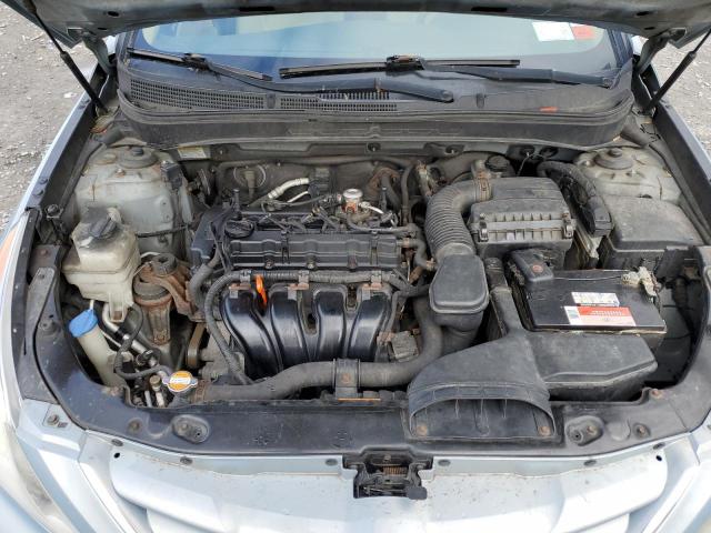 5NPEB4AC0BH073861 - 2011 HYUNDAI SONATA GLS BLUE photo 11