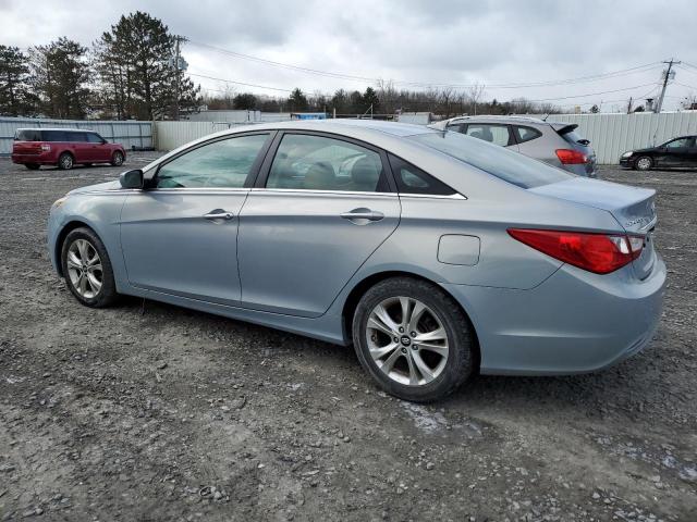 5NPEB4AC0BH073861 - 2011 HYUNDAI SONATA GLS BLUE photo 2