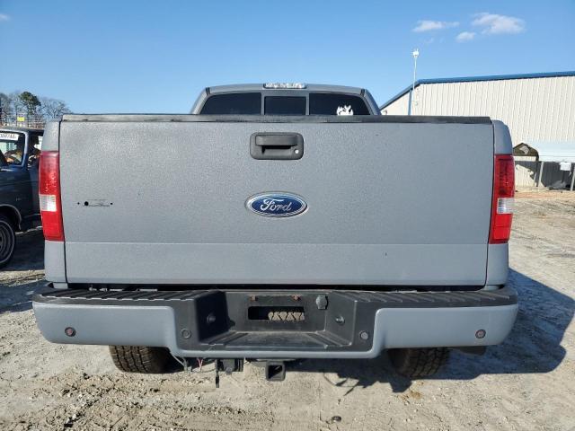 1FTRF14596NA53826 - 2006 FORD F150 GRAY photo 6