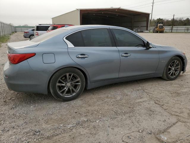 JN1AV7AP5FM790300 - 2015 INFINITI Q50 HYBRID PREMIUM BLUE photo 3