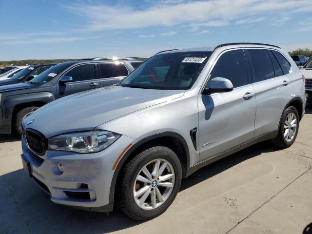 5UXKR2C55F0H38842 - 2015 BMW X5 SDRIVE35I SILVER photo 1