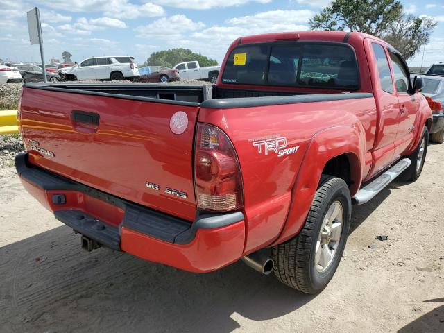 5TEUU42N16Z185819 - 2006 TOYOTA TACOMA ACCESS CAB წითელი ფოტო 3