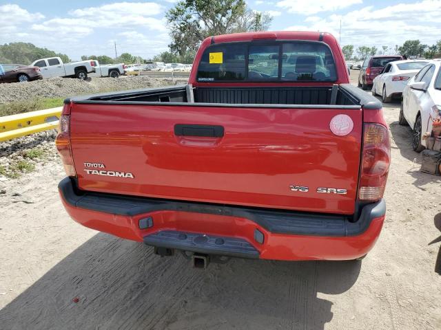 5TEUU42N16Z185819 - 2006 TOYOTA TACOMA ACCESS CAB RED photo 6