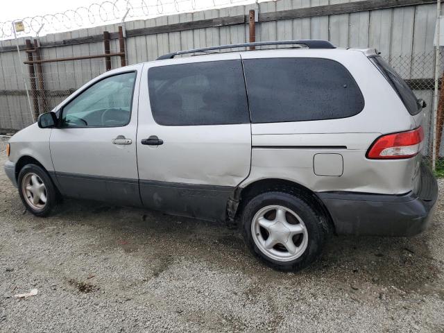 4T3ZF19C21U401071 - 2001 TOYOTA SIENNA CE BEIGE photo 2