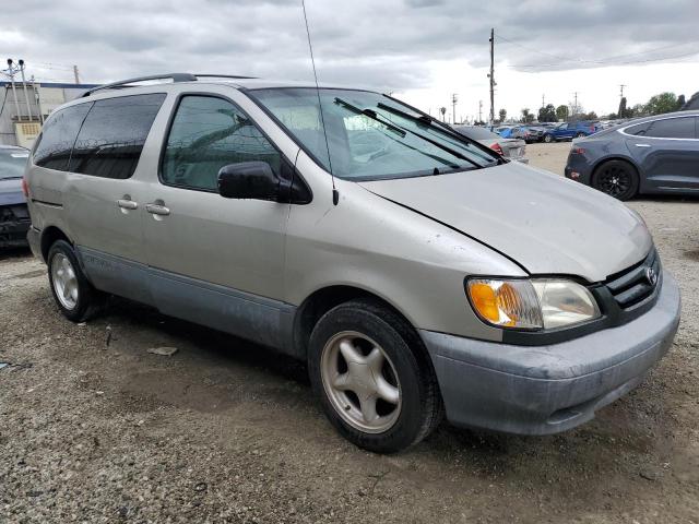 4T3ZF19C21U401071 - 2001 TOYOTA SIENNA CE BEIGE photo 4