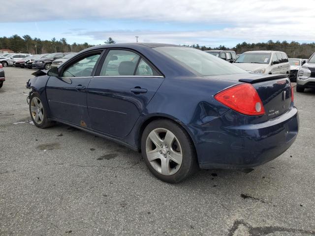 1G2ZG57B694200480 - 2009 PONTIAC G6 BLUE photo 2