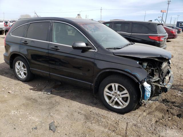 5J6RE4H51AL045118 - 2010 HONDA CR-V EX BLACK photo 4