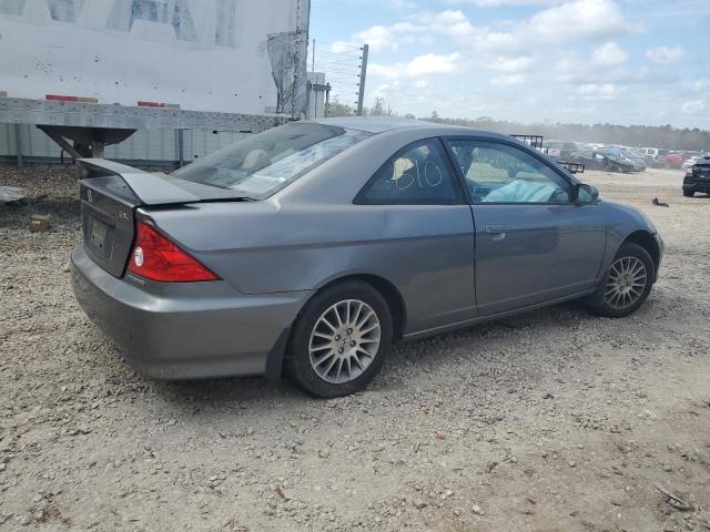 1HGEM22955L021760 - 2005 HONDA CIVIC EX GRAY photo 3