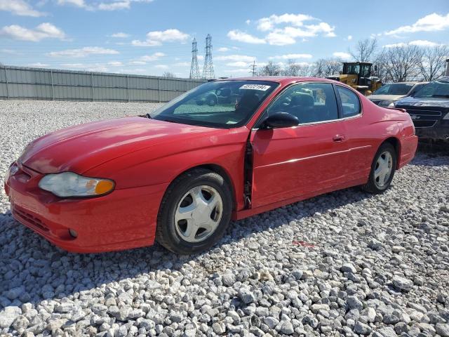 2G1WX12K649269165 - 2004 CHEVROLET MONTE CARL SS RED photo 1