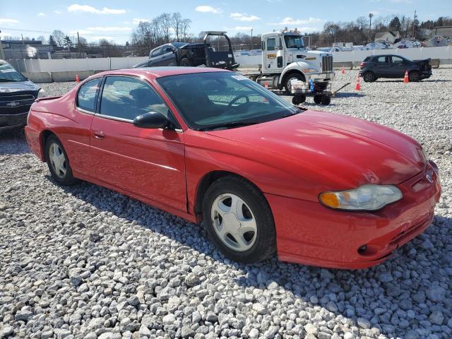 2G1WX12K649269165 - 2004 CHEVROLET MONTE CARL SS RED photo 4