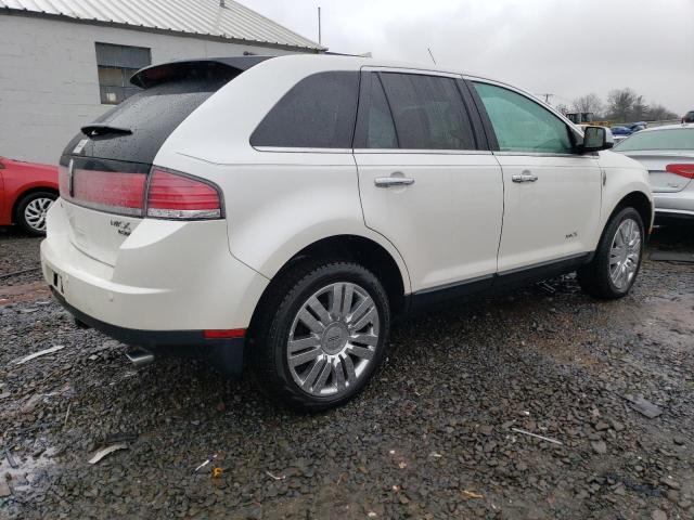 2LMDJ8JC9ABJ22376 - 2010 LINCOLN MKX WHITE photo 3