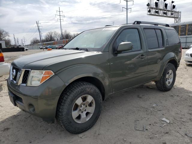 5N1AR18W35C725957 - 2005 NISSAN PATHFINDER LE GREEN photo 1