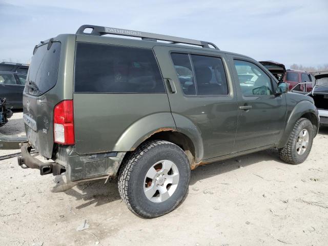 5N1AR18W35C725957 - 2005 NISSAN PATHFINDER LE GREEN photo 3