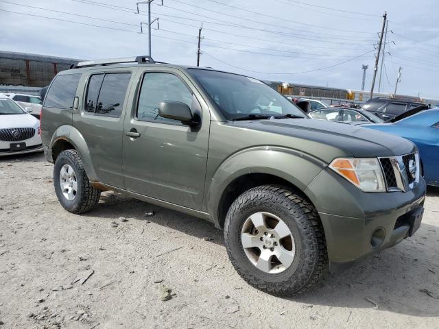 5N1AR18W35C725957 - 2005 NISSAN PATHFINDER LE GREEN photo 4