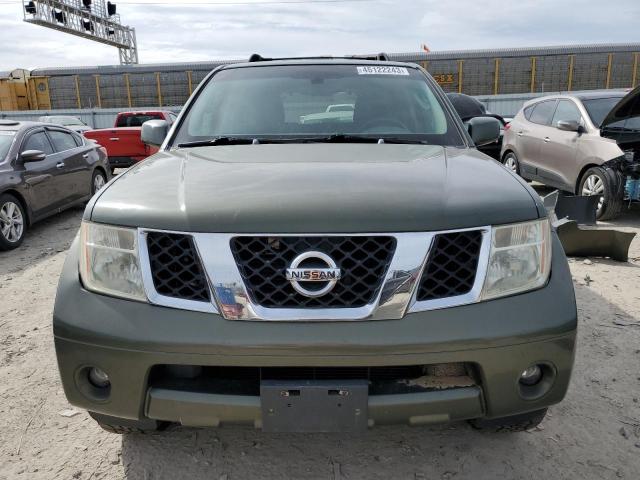 5N1AR18W35C725957 - 2005 NISSAN PATHFINDER LE GREEN photo 5