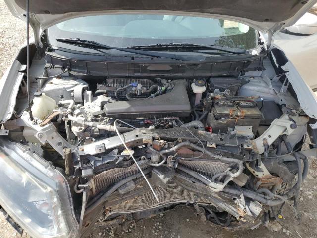 5N1AT2MV6EC850889 - 2014 NISSAN ROGUE S SILVER photo 11