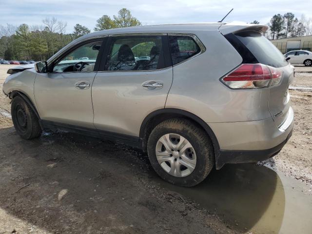 5N1AT2MV6EC850889 - 2014 NISSAN ROGUE S SILVER photo 2