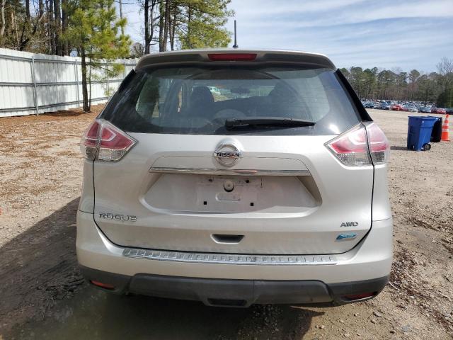 5N1AT2MV6EC850889 - 2014 NISSAN ROGUE S SILVER photo 6