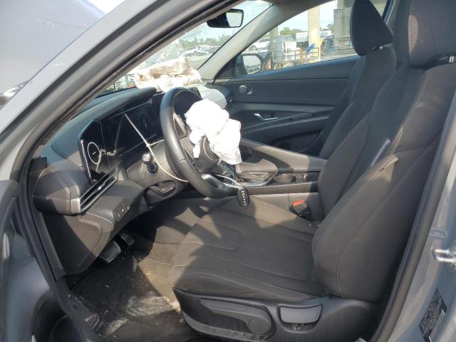 KMHLS4AG8NU227121 - 2022 HYUNDAI ELANTRA SEL GRAY photo 7