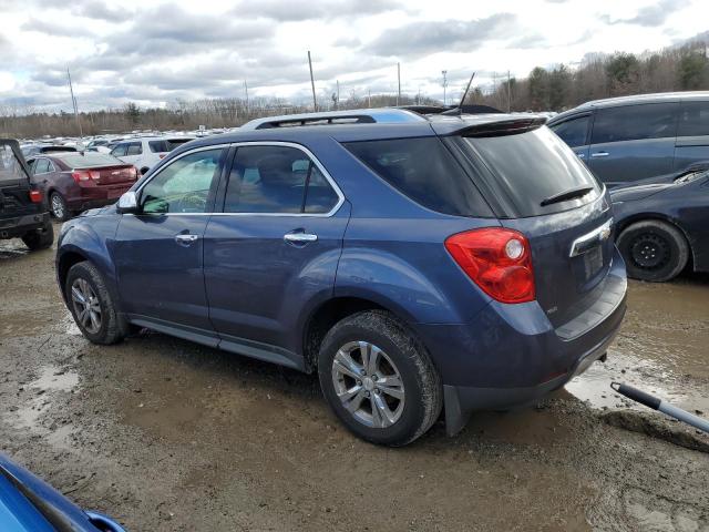 2GNFLGEK3D6264130 - 2013 CHEVROLET EQUINOX LTZ BLUE photo 2