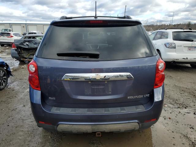 2GNFLGEK3D6264130 - 2013 CHEVROLET EQUINOX LTZ BLUE photo 6