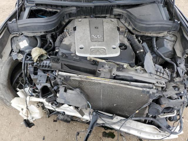 JNKAJ09EX8M306514 - 2008 INFINITI EX35 BASE Սև լուսանկար 11