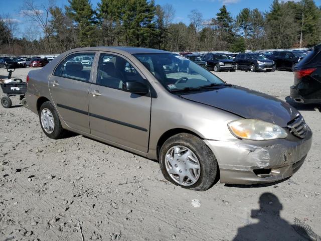 2T1BR32E24C234497 - 2004 TOYOTA COROLLA CE TAN photo 4