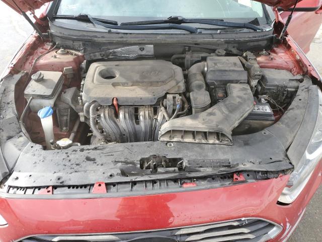 5NPE24AF4JH668219 - 2018 HYUNDAI SONATA SE RED photo 11