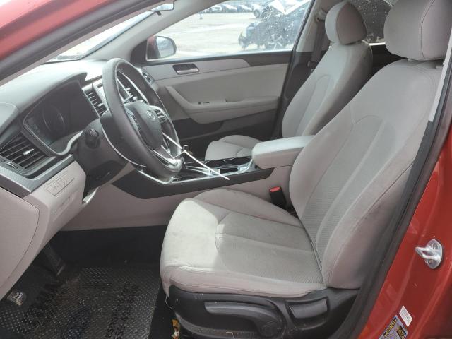 5NPE24AF4JH668219 - 2018 HYUNDAI SONATA SE RED photo 7