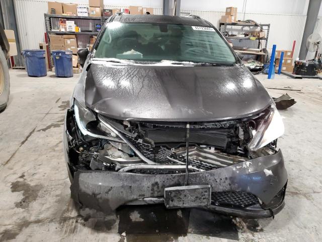 2C4RC1BGXJR280421 - 2018 CHRYSLER PACIFICA TOURING L GRAY photo 5