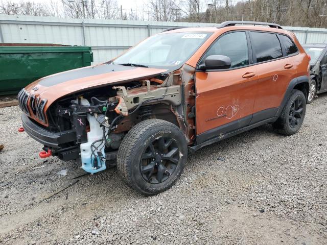 1C4PJMBS2GW300762 - 2016 JEEP CHEROKEE TRAILHAWK ნარინჯისფერი ფოტო 1