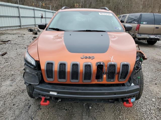1C4PJMBS2GW300762 - 2016 JEEP CHEROKEE TRAILHAWK ნარინჯისფერი ფოტო 5