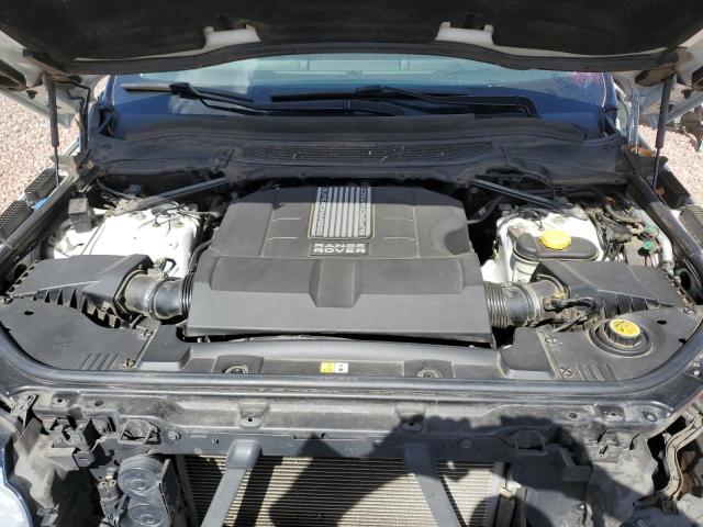 SALWV2TF7EA381900 - 2014 LAND ROVER RANGE ROVE AUTOBIOGRAPHY WHITE photo 11