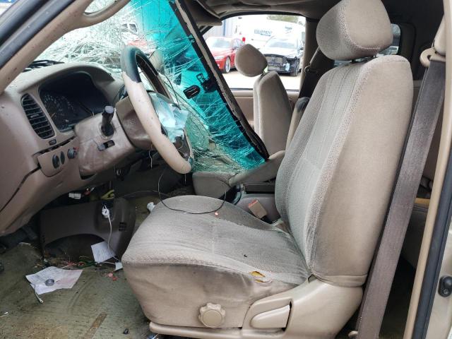 5TBRT34101S153973 - 2001 TOYOTA TUNDRA ACCESS CAB ოქროსფერი ფოტო 7