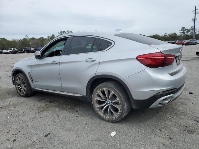 5UXKU0C57G0F93386 - 2016 BMW X6 SDRIVE35I SILVER photo 2