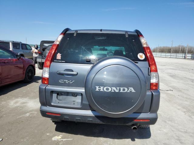 SHSRD78936U445942 - 2006 HONDA CR-V SE GRAY photo 6