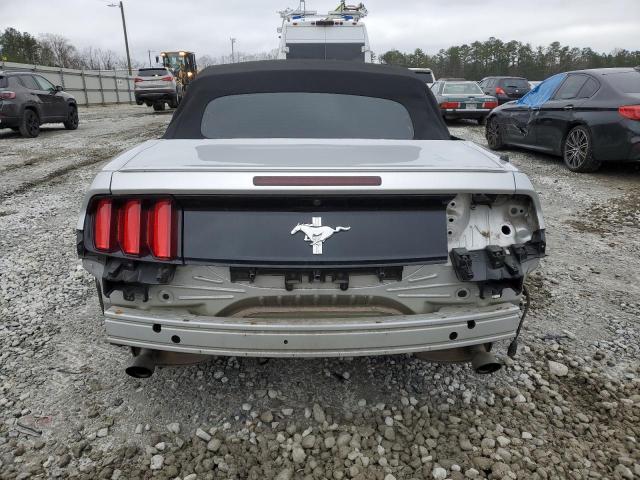 1FATP8EMXG5216198 - 2016 FORD MUSTANG SILVER photo 6
