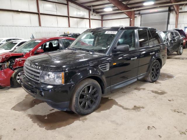 SALSK25438A160432 - 2008 LAND ROVER RANGE ROVE HSE BLACK photo 1