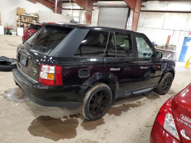 SALSK25438A160432 - 2008 LAND ROVER RANGE ROVE HSE BLACK photo 3