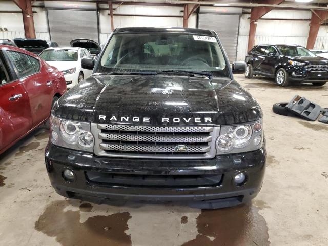 SALSK25438A160432 - 2008 LAND ROVER RANGE ROVE HSE BLACK photo 5