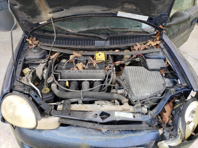 1B3ES46C51D154532 - 2001 DODGE NEON SE BLUE photo 11