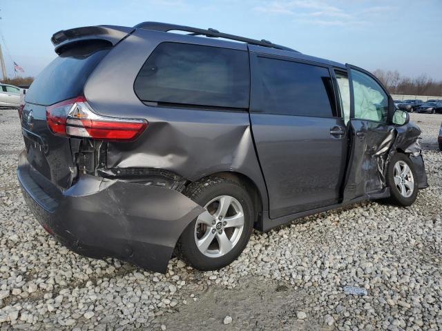 5TDKZ3DC6LS035261 - 2020 TOYOTA SIENNA LE GRAY photo 3