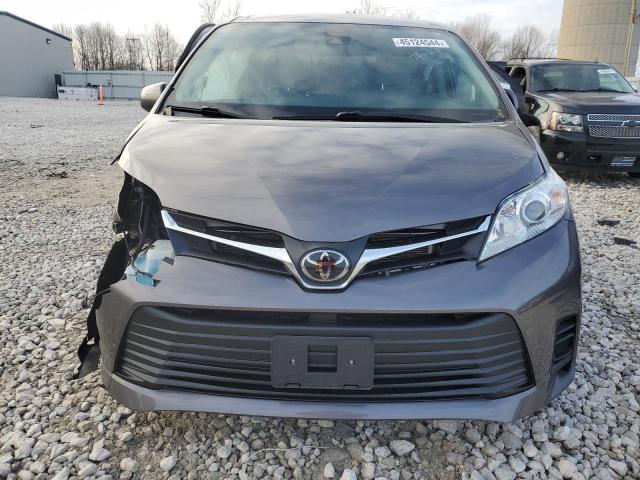 5TDKZ3DC6LS035261 - 2020 TOYOTA SIENNA LE GRAY photo 5