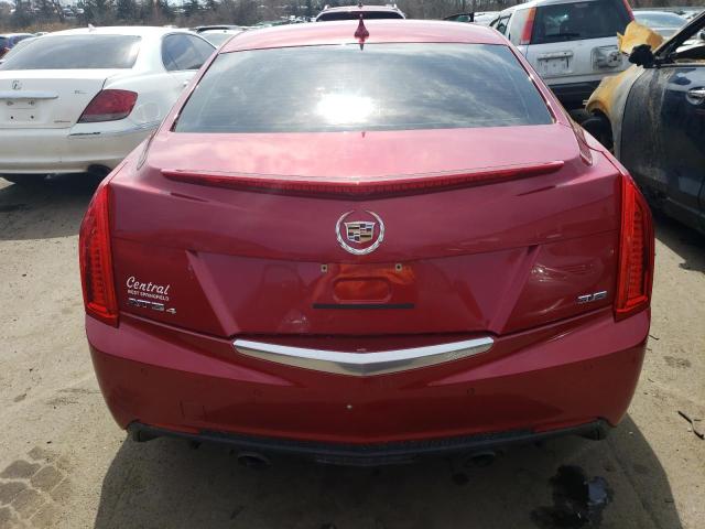 1G6AH5R34D0116155 - 2013 CADILLAC ATS LUXURY RED photo 6