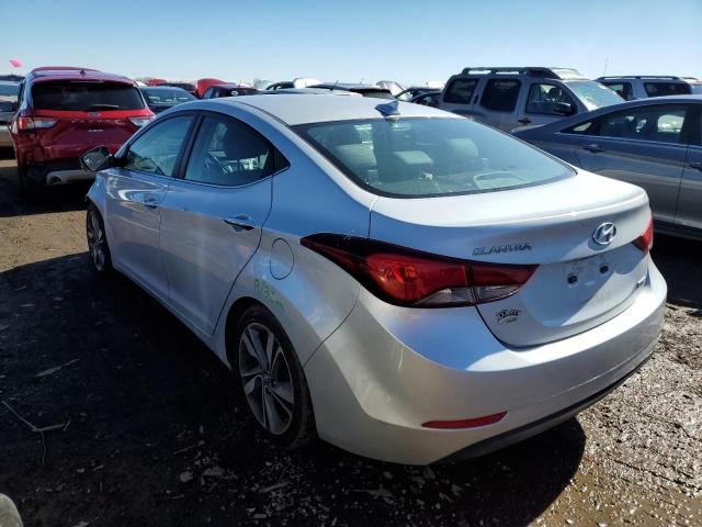 KMHDH4AE4EU058247 - 2014 HYUNDAI ELANTRA SE SILVER photo 2