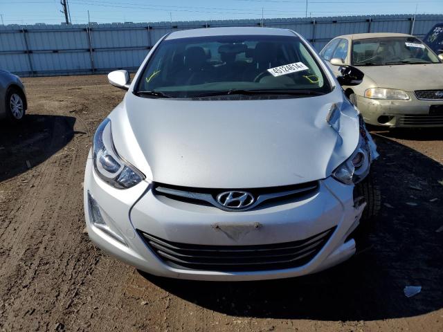 KMHDH4AE4EU058247 - 2014 HYUNDAI ELANTRA SE SILVER photo 5