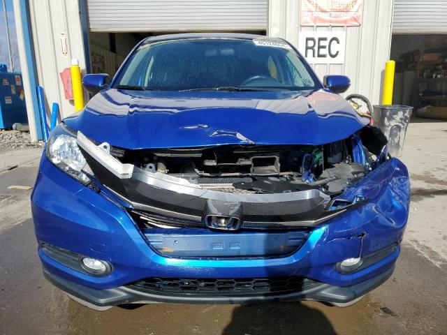 3CZRU6H50JG716810 - 2018 HONDA HR-V EX BLUE photo 5