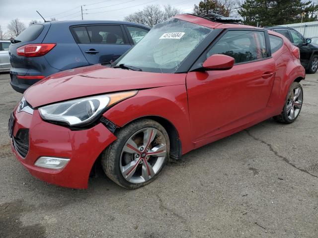 KMHTC6AD9DU101945 - 2013 HYUNDAI VELOSTER RED photo 1