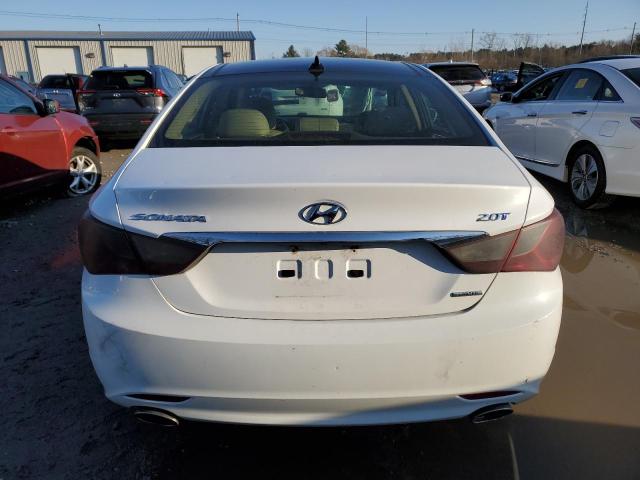 5NPEC4AB4DH656277 - 2013 HYUNDAI SONATA SE WHITE photo 6