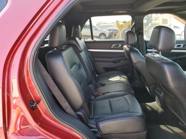 1FM5K8D85GGC39166 - 2016 FORD EXPLORER XLT RED photo 11